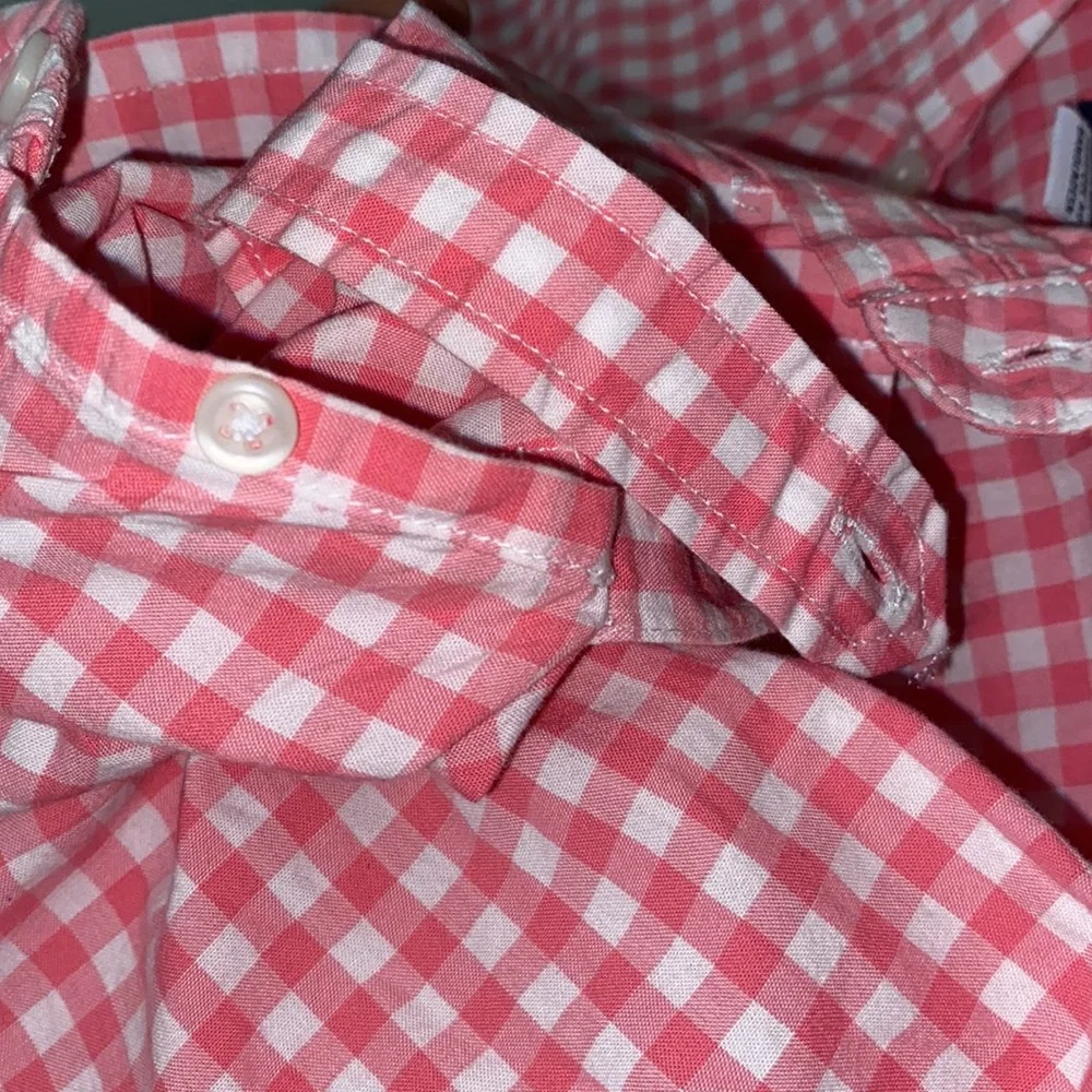 the children’s place : size : Girl’s 14 : barbiecore button up plaid flannel